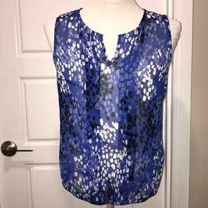 Banana republic sheer top petite small